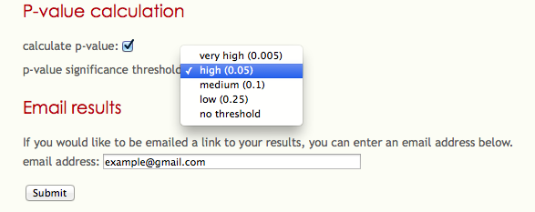 pvalue screenshot